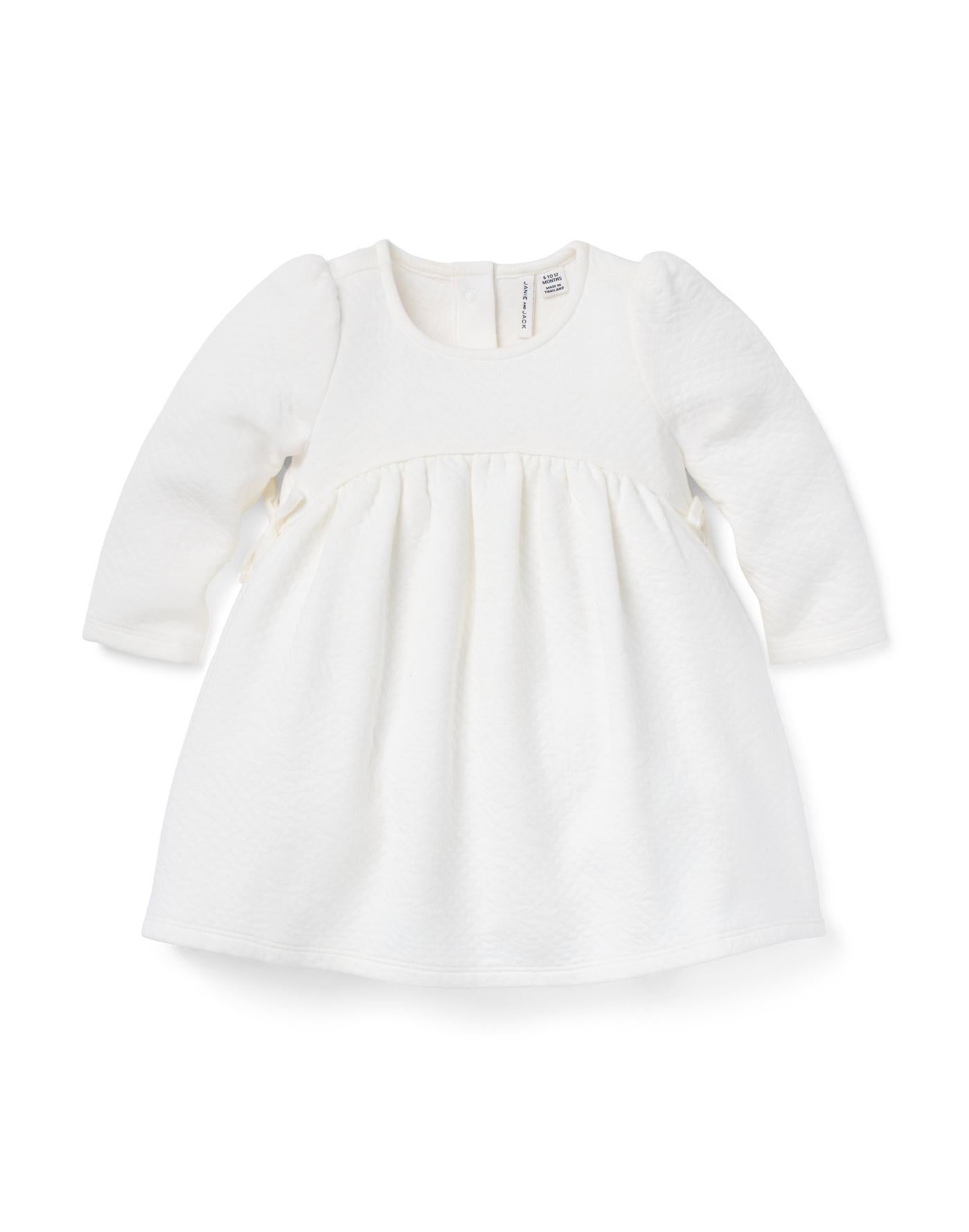 Janie & Jack Baby Floral Quilted Dress (Size 18-24M) EUC