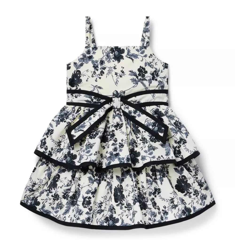 The Noir Floral Dress (NWT 18-24M)