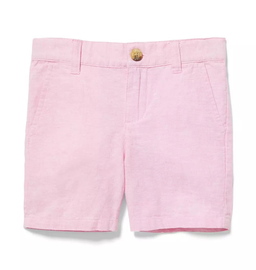 Linen-Cotton Sachet Pink Short (EUC 3T)