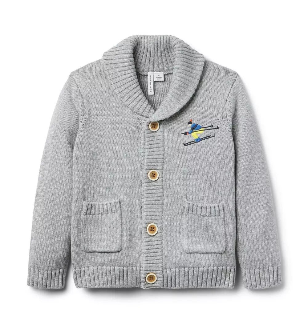 Gray Malin X Janie And Jack Ski Cardigan (NWT 3T)