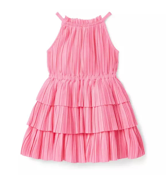 The Paradise Pleated Dress (EUC 12-18M)