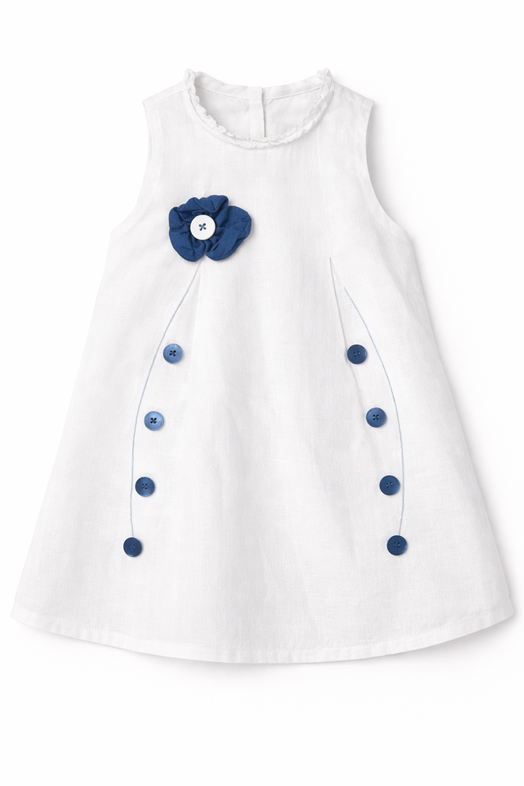 Autori Capresi Linen Dresses (Sizes: 6-9-12M) EUC