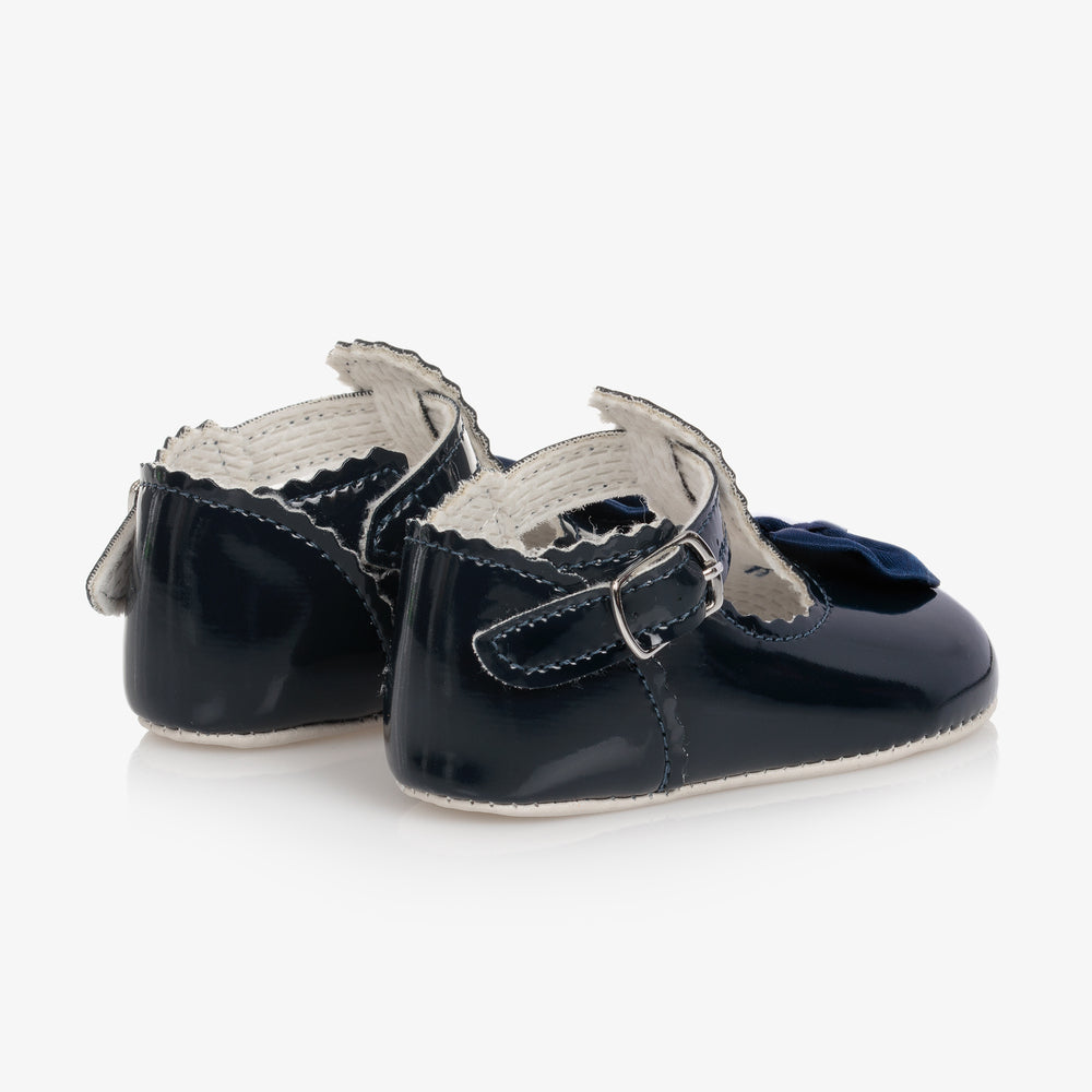 Baypods Navy Blue Pre-Walker Shoes (Size 9-12M) EUC
