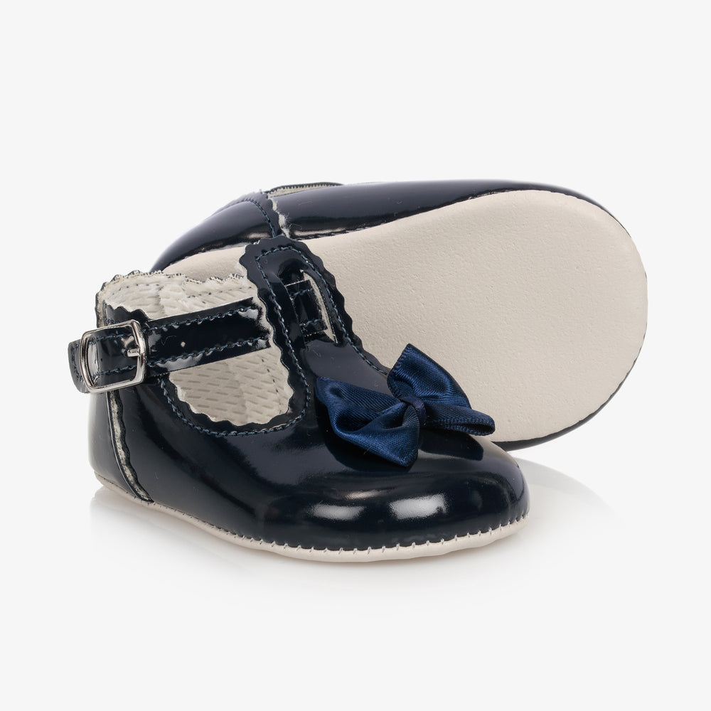 Baypods Navy Blue Pre-Walker Shoes (Size 9-12M) EUC