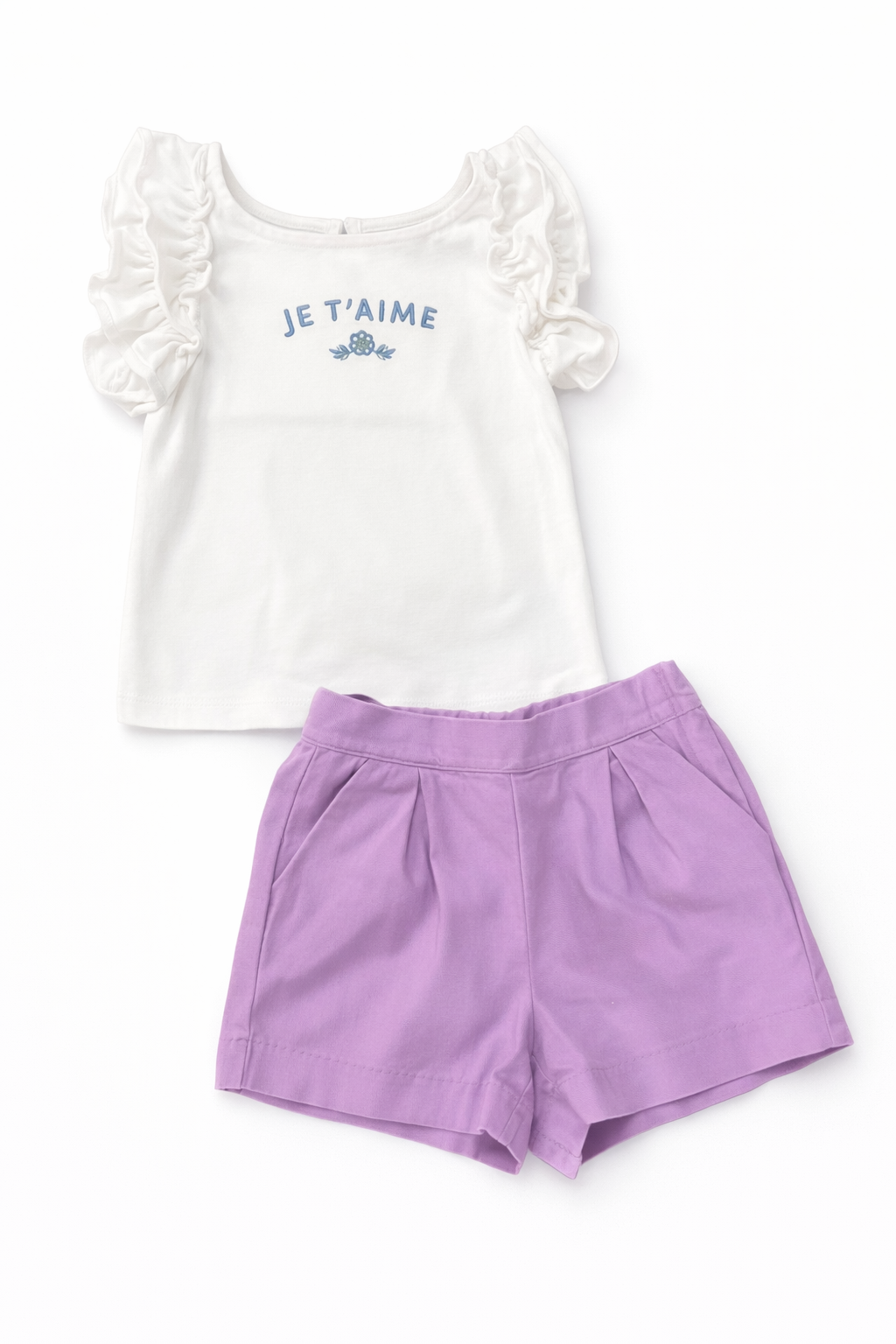 Baby Girl Shirt and Short Set (Size: 18-24) NWOT