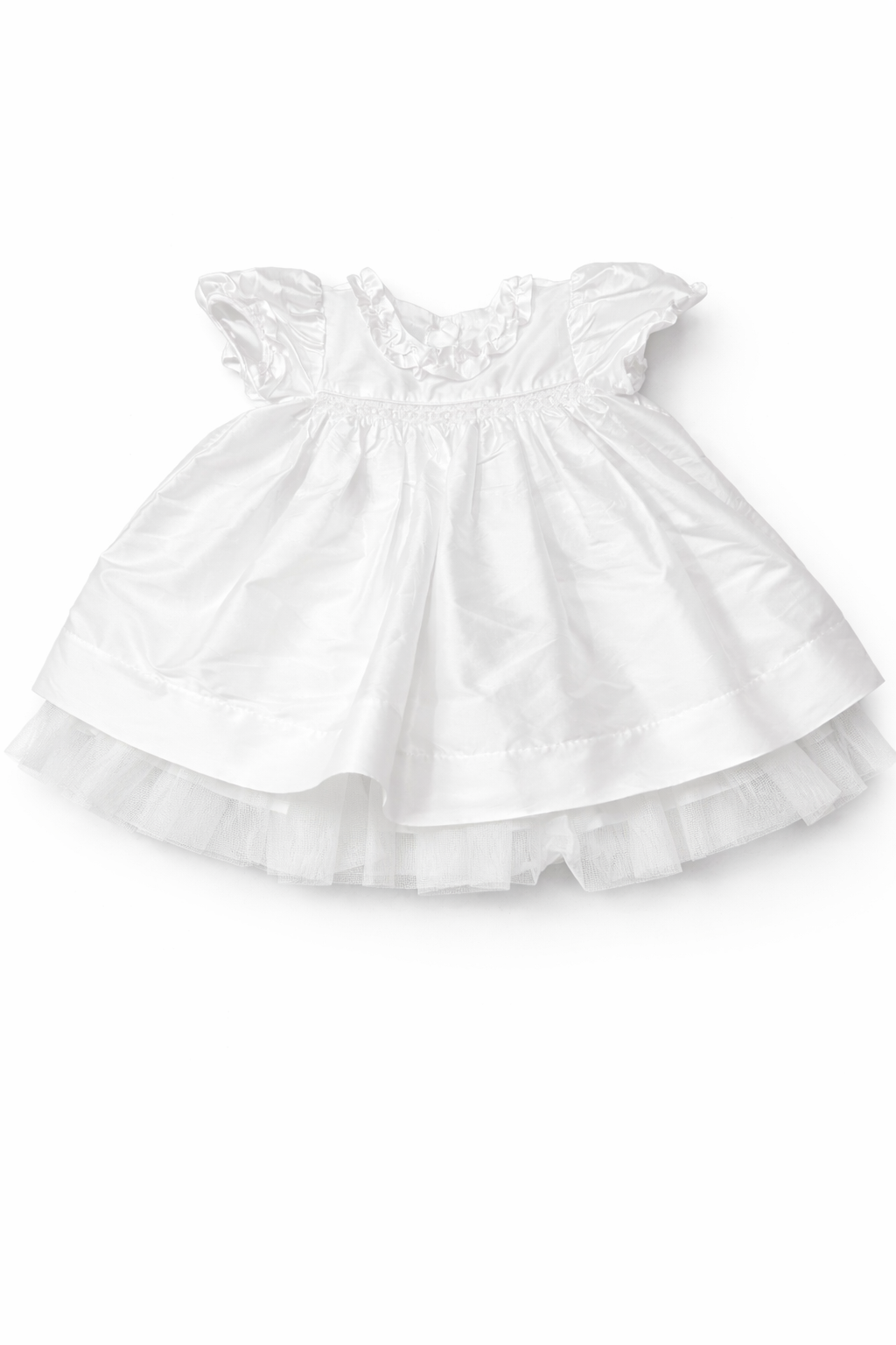 Bella Bliss White Worthington Dress (Size: 18M) EUC