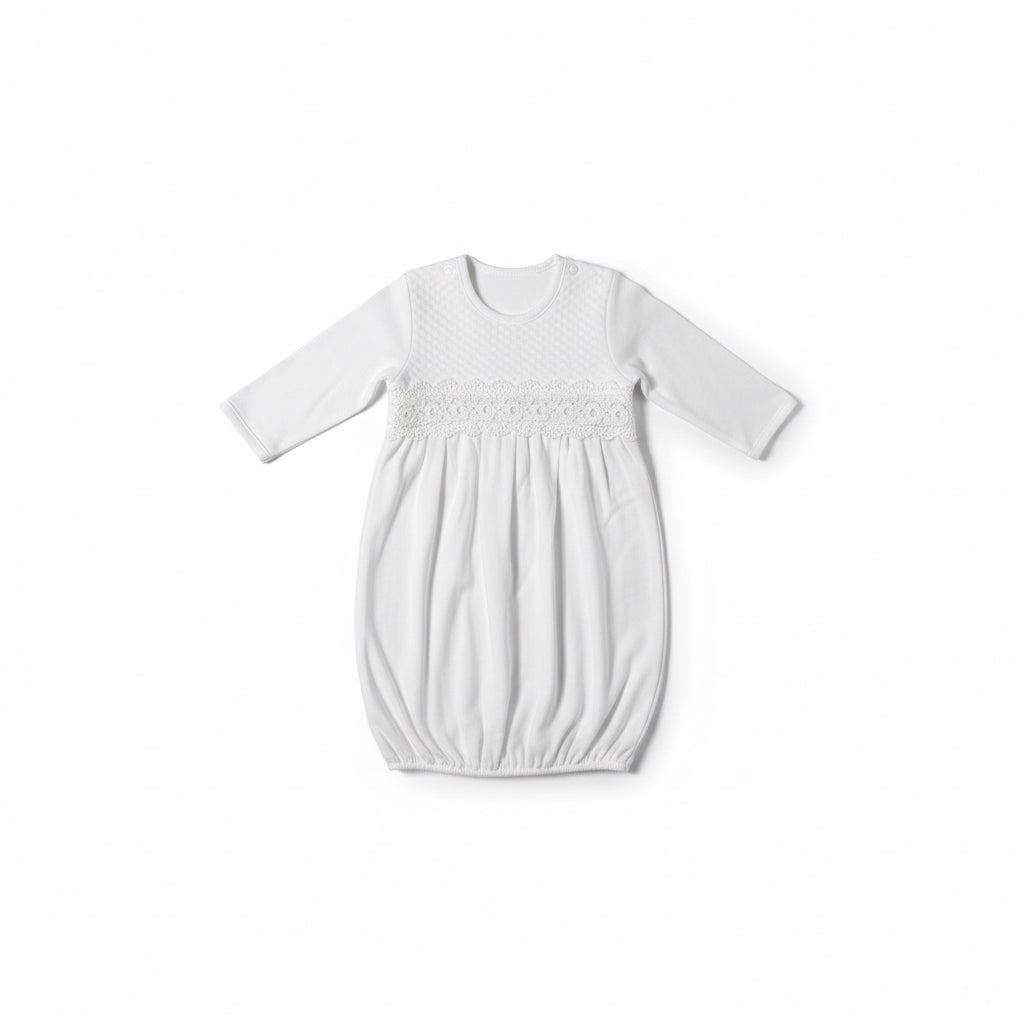 Madeline Newborn Gown (0-3M) EUC