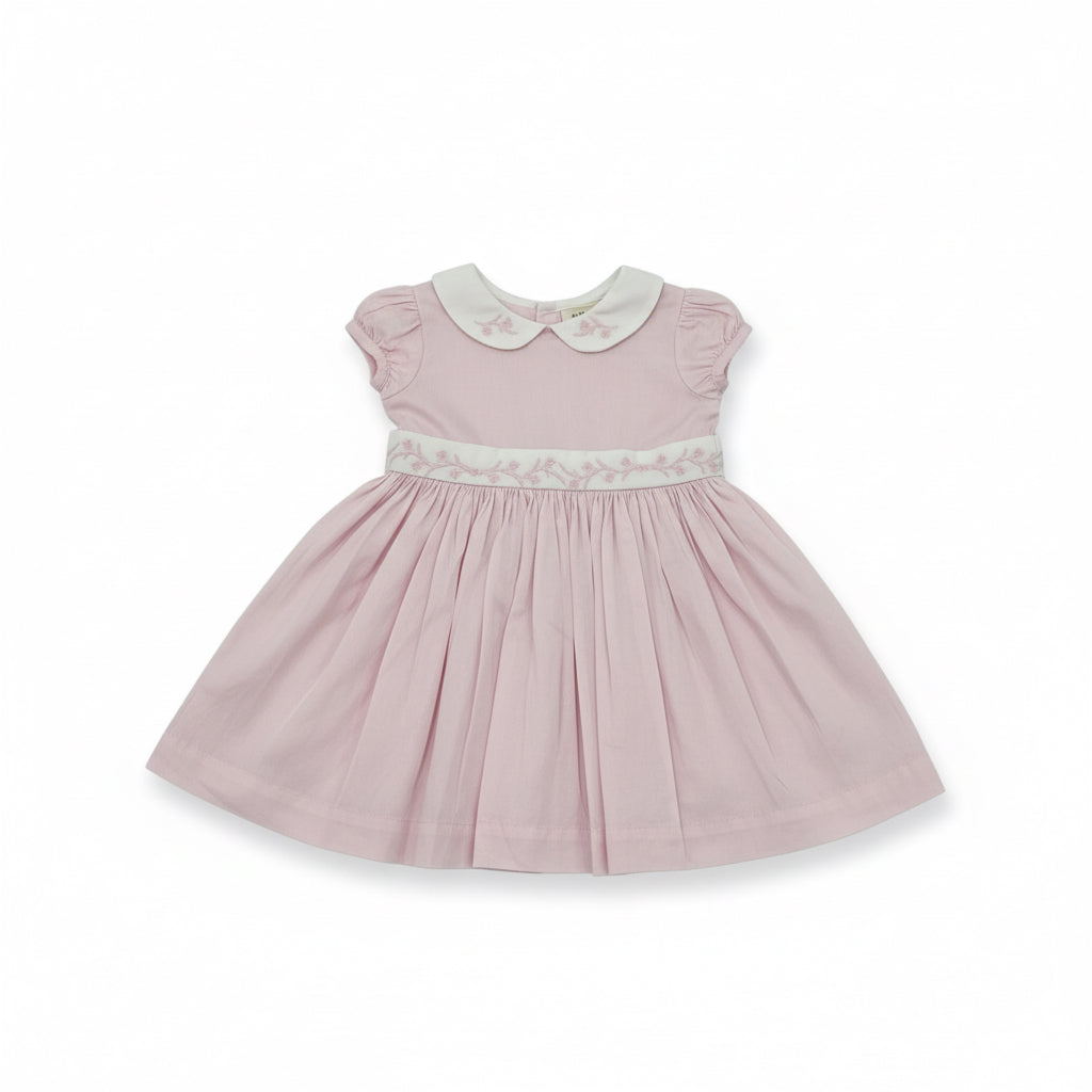 Organic Peter Pan Collar Party Dress (12-18M) EUC