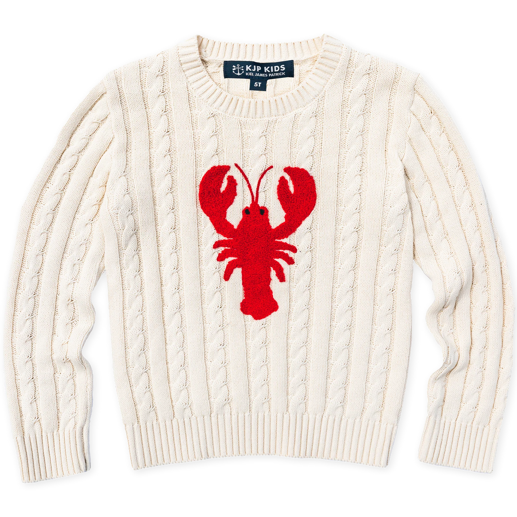 Lobster Cable Knit Kids Sweater (EUC 3T)