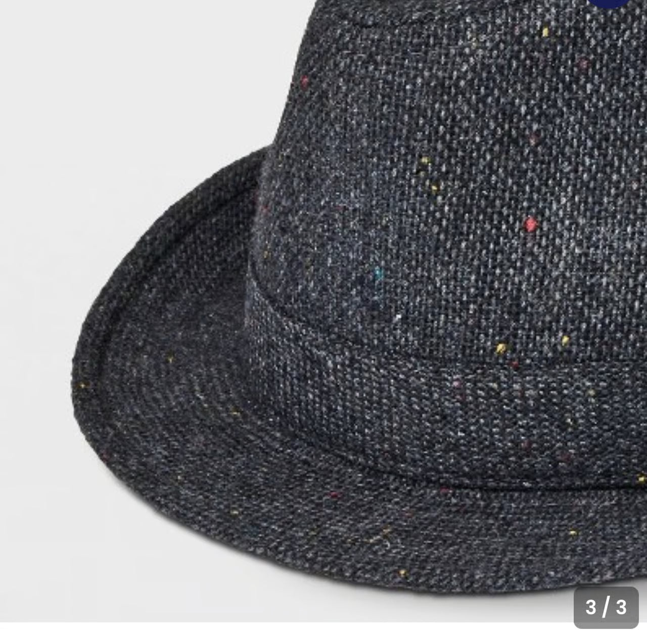 Boys' Banded Fedora Hat - (Size 12-24) EUC