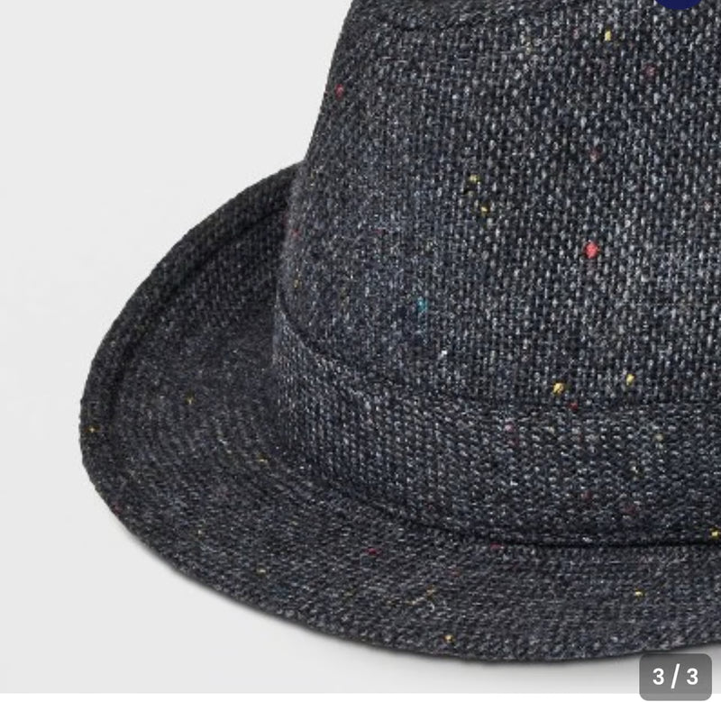 Boys' Banded Fedora Hat - (Size 12-24) EUC