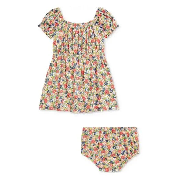 Baby Girls 2 Pc. Floral Cotton Jersey Dress Multicolor (12M) NWT