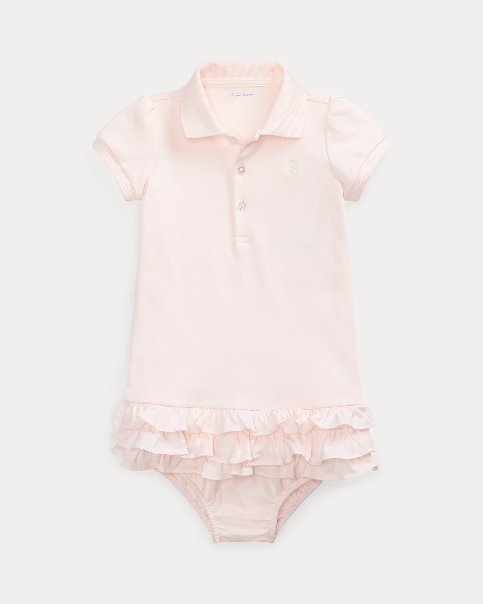 Ruffled Polo Dress & Bloomer (NWT 18M)