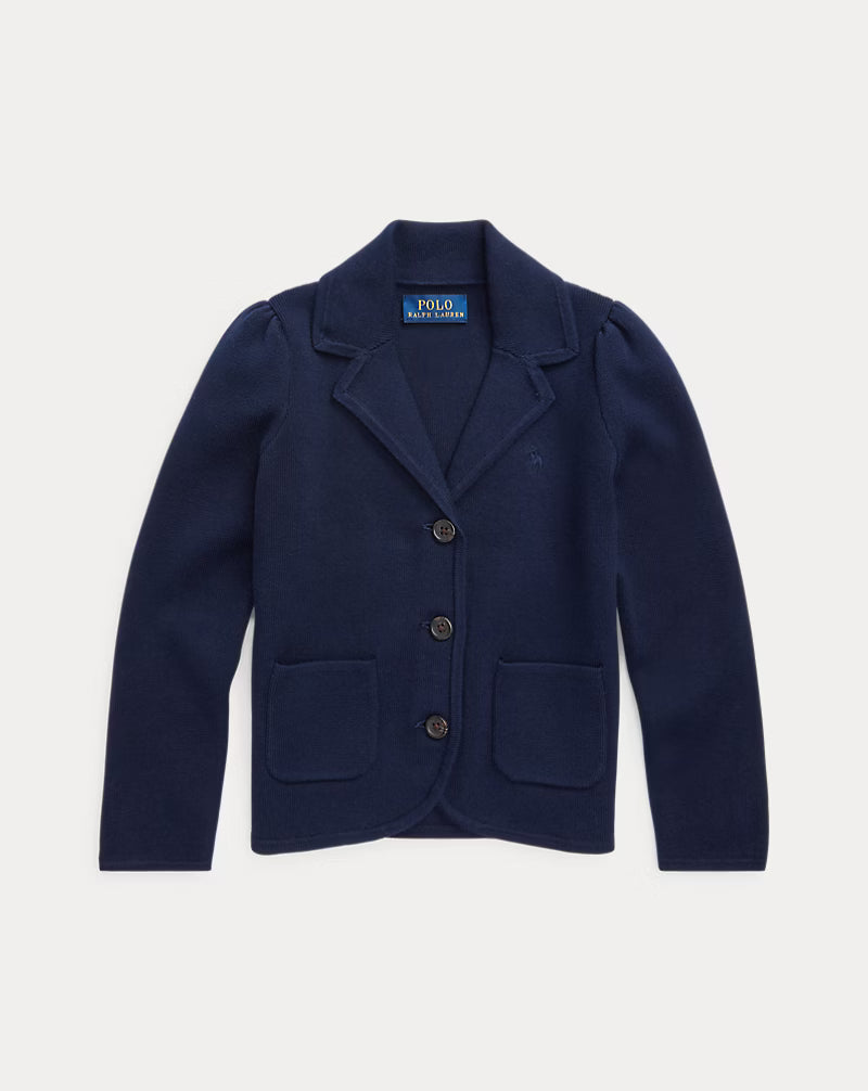 Knit Cotton-Blend Blazer (NWT 3T)