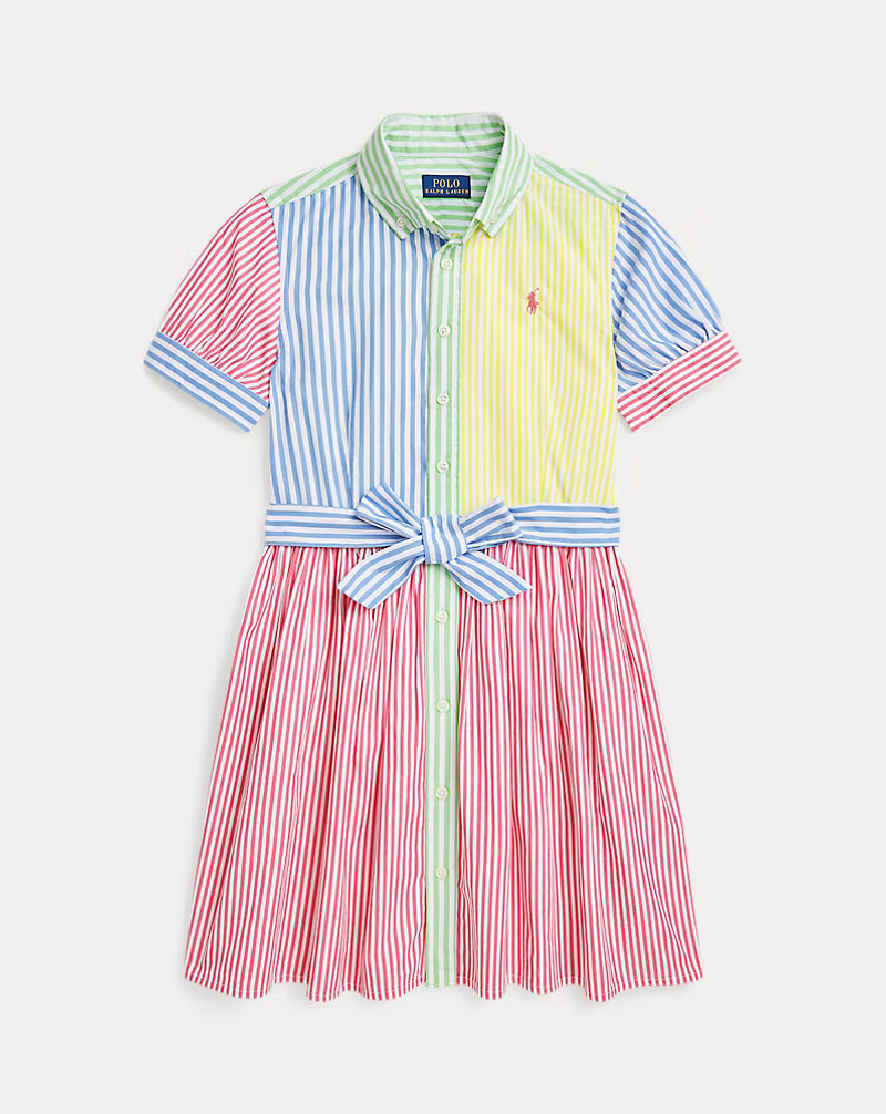 Striped Cotton Fun Shirtdress (NWT 18M)