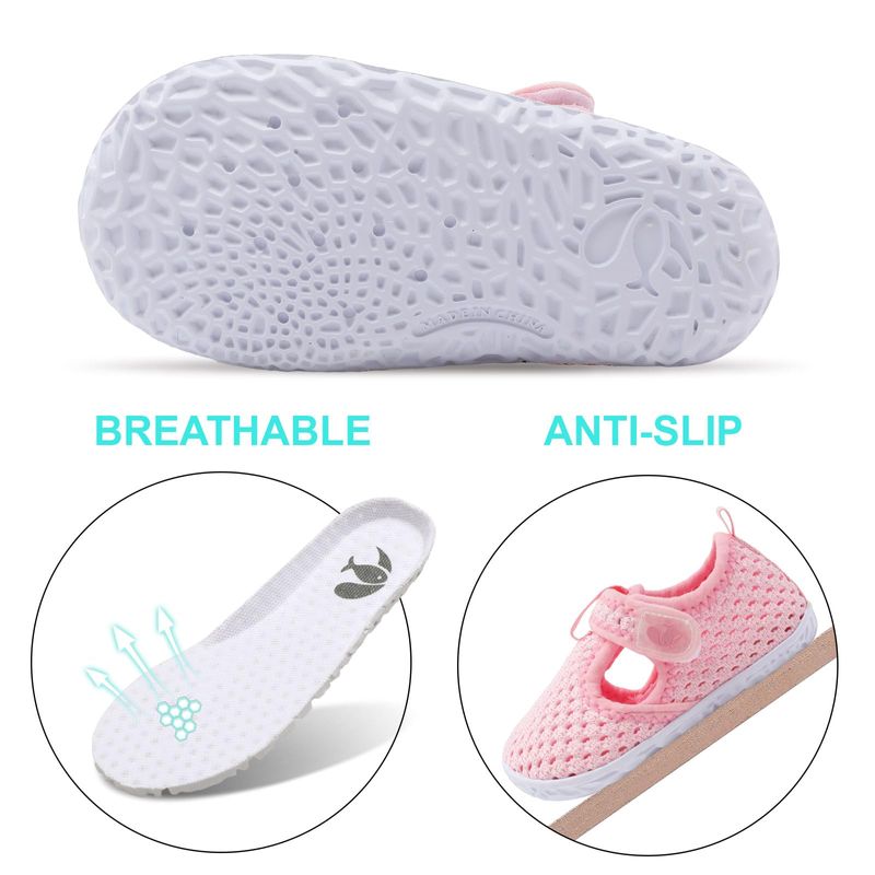 Baby Water Shoes Breathable Mesh Running Sneakers (Size 3-6M) NWOT