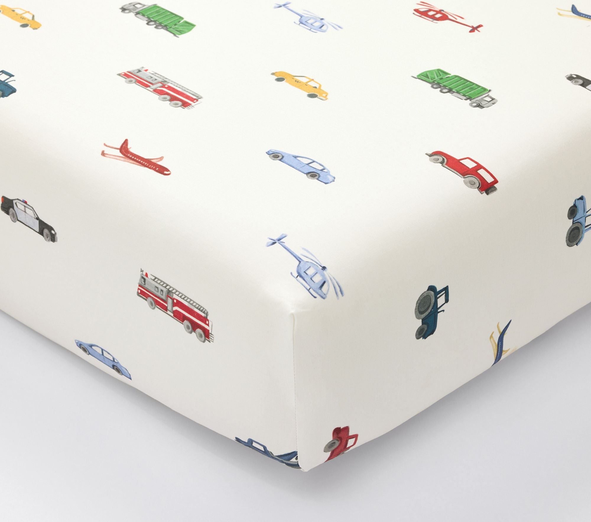 Trace Transportation Organic Crib Fitted Sheet - Set of 2 NWT