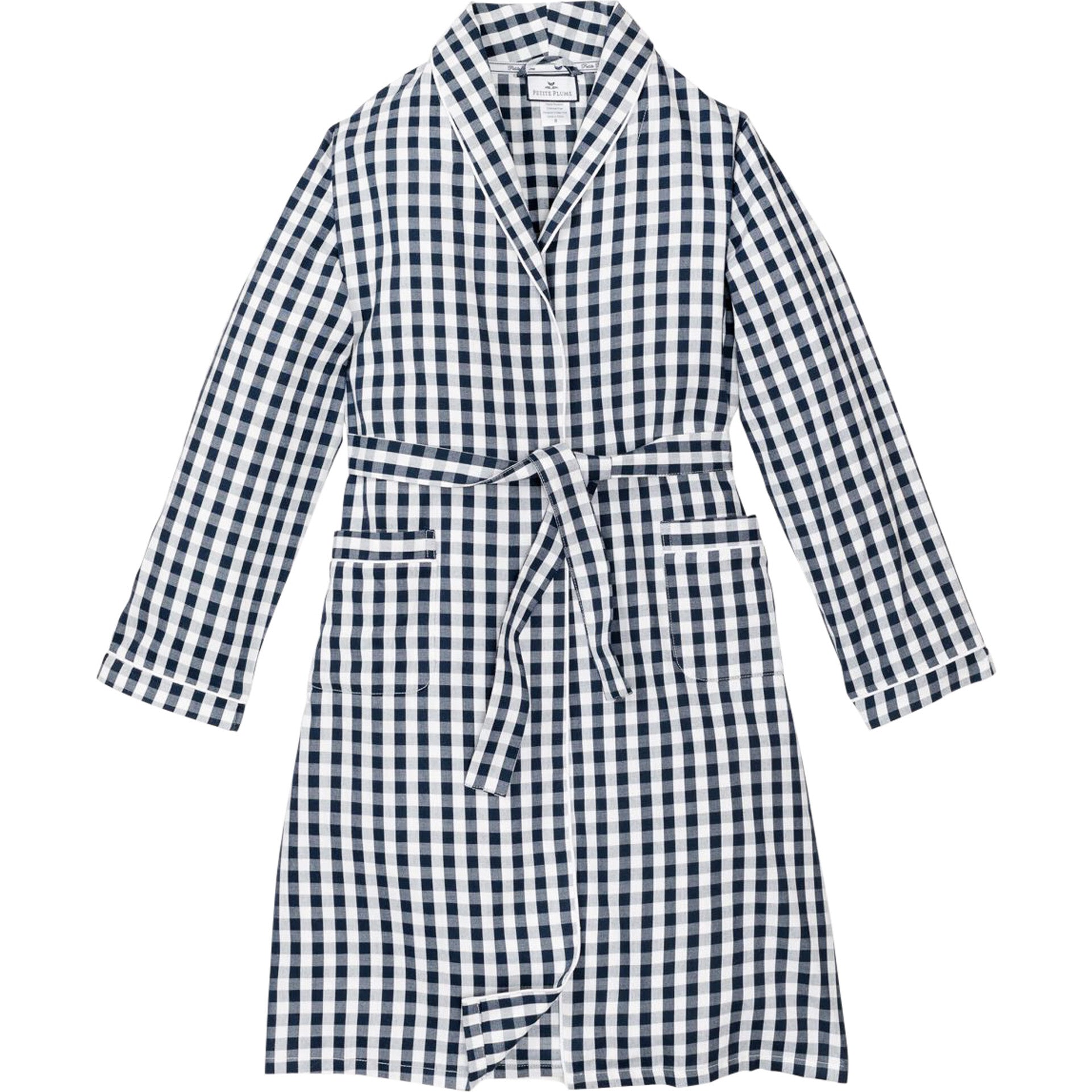 Petite Plume Gingham Robe (1-2T) EUC