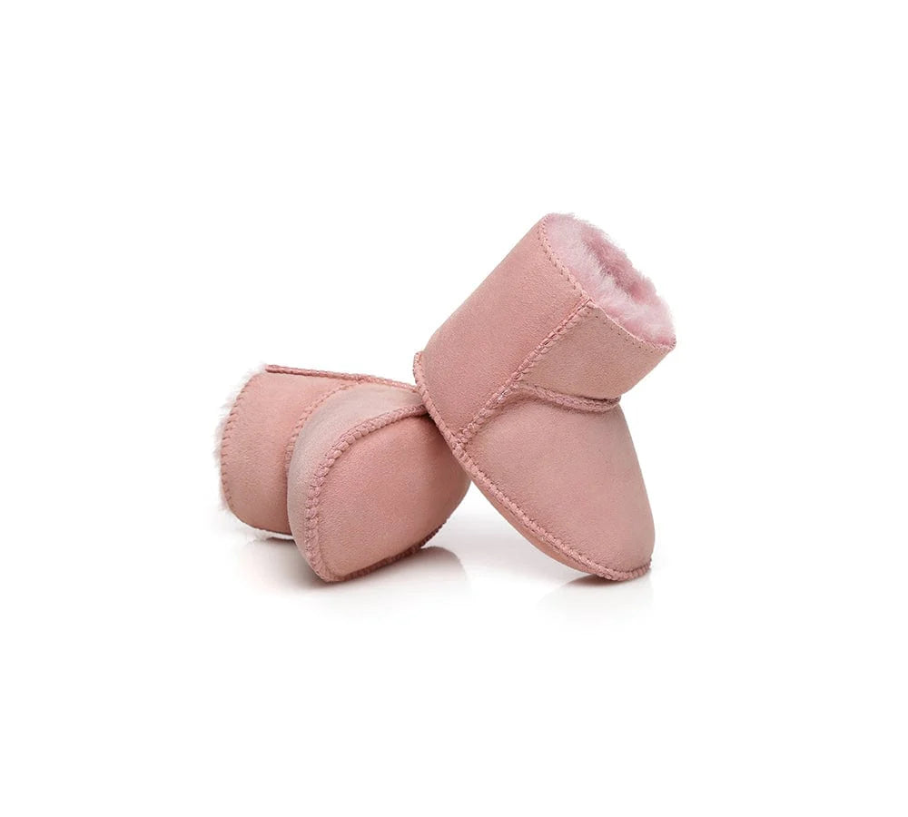 UGG Erin Australian Sheepskin Baby Booties Cradle (Size: S) NWOT