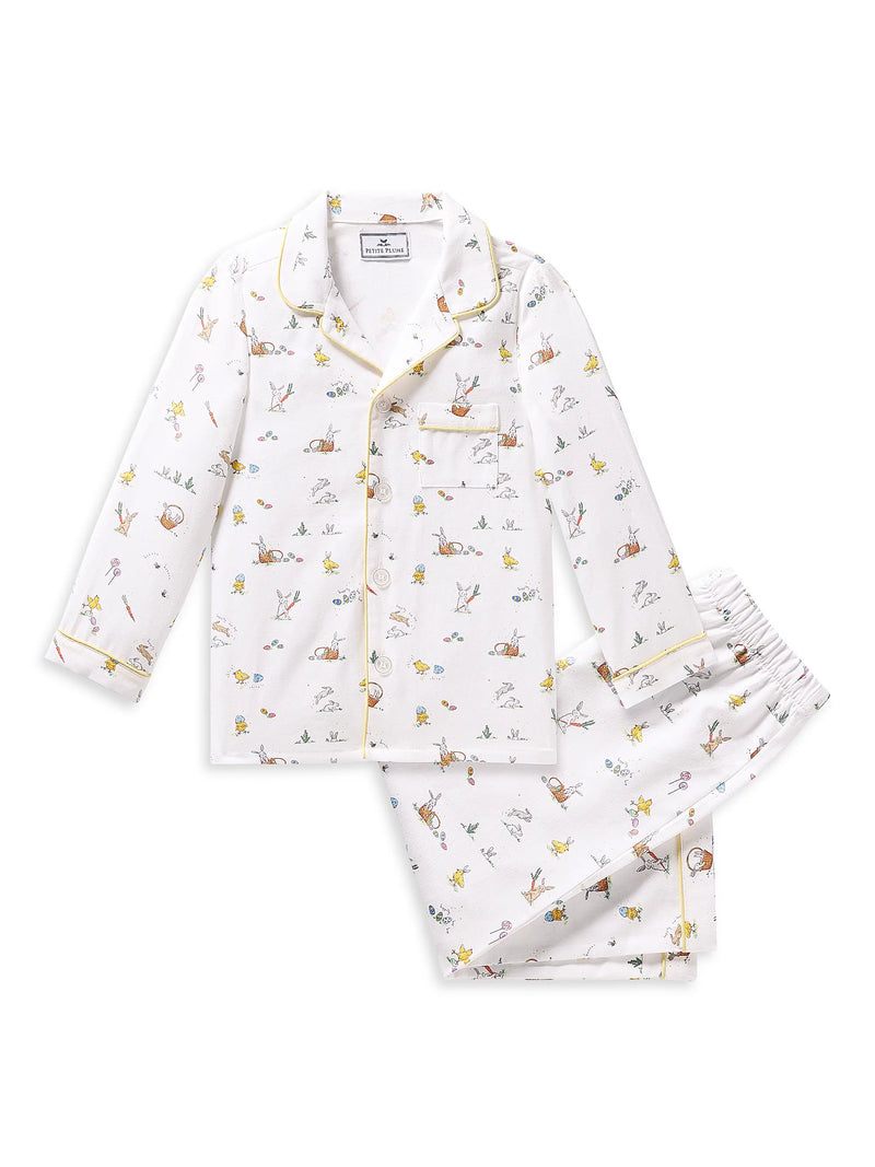 Little Kid's & Kid's Easter Frolic Twill Pajamas ( Size 2T & 4T) NWT