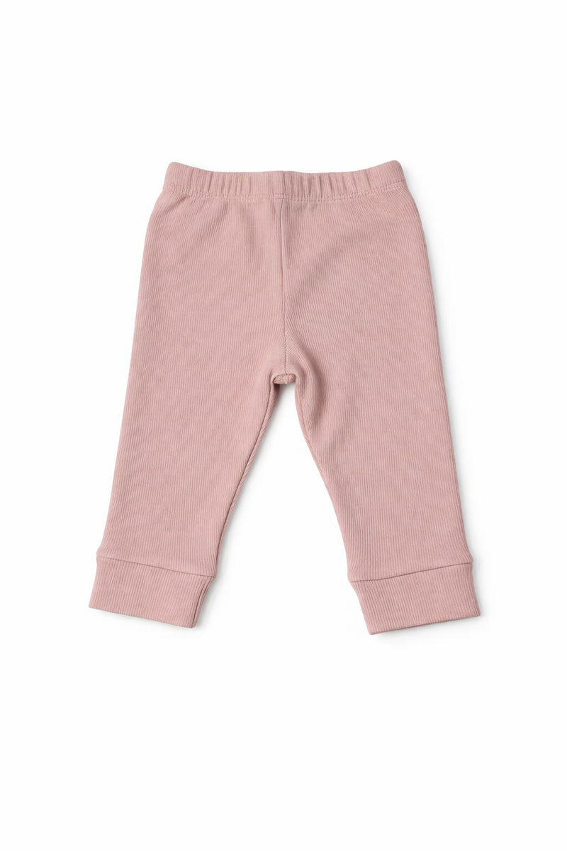 Baby Girls Velour Ruffle-Back Leggings (6-9M) EUC