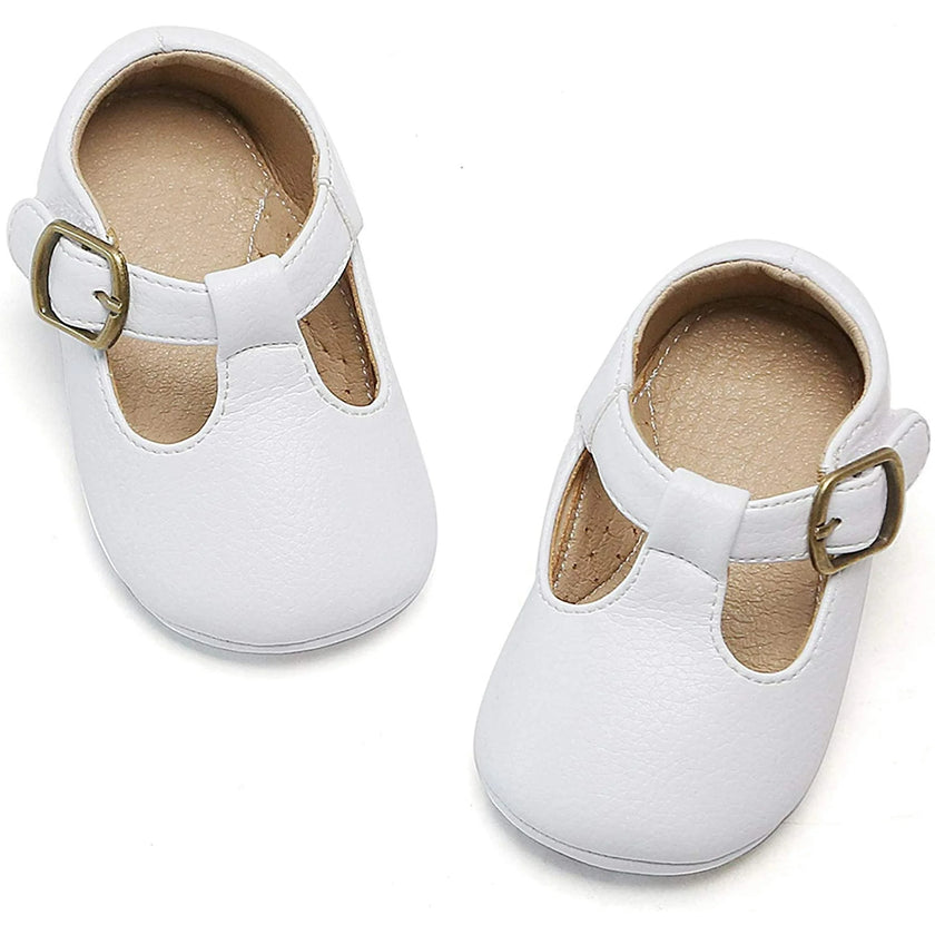 Baby Walking Shoes Moccasins Rubber (9-12M EUC)