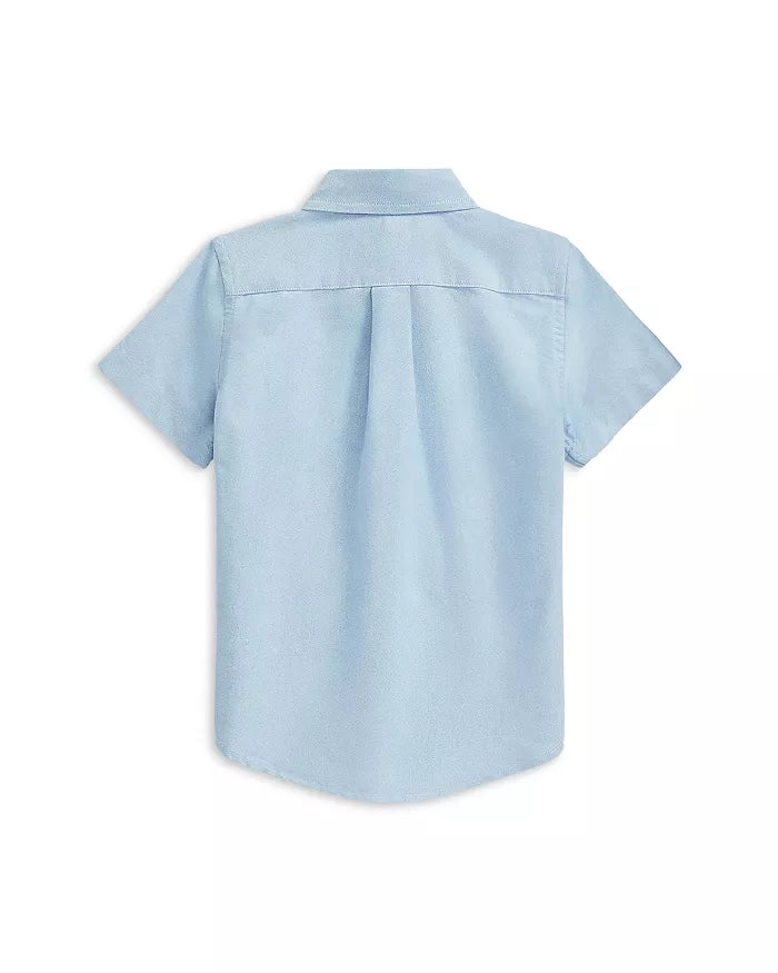 Boys' Cotton Oxford Short Sleeve Shirt  (NWT 3T)