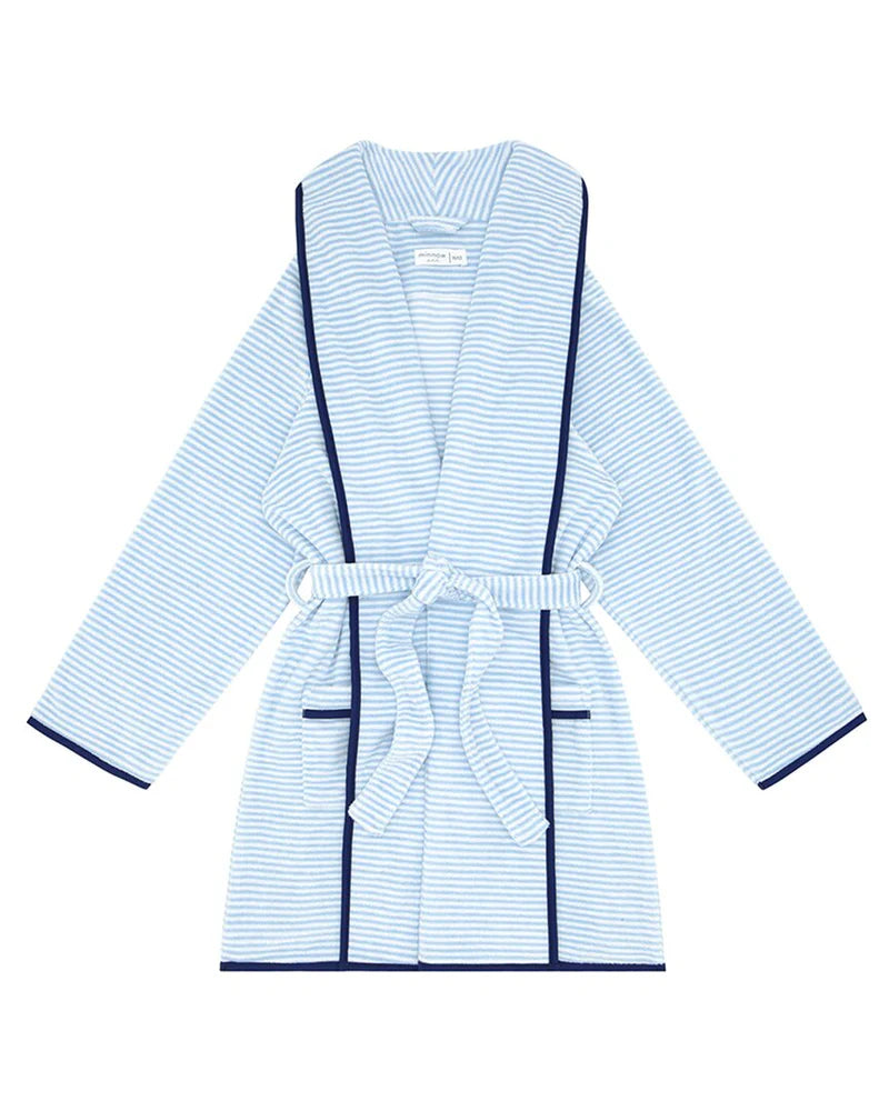 Minnow Boys Robe, Blue (2T) EUC