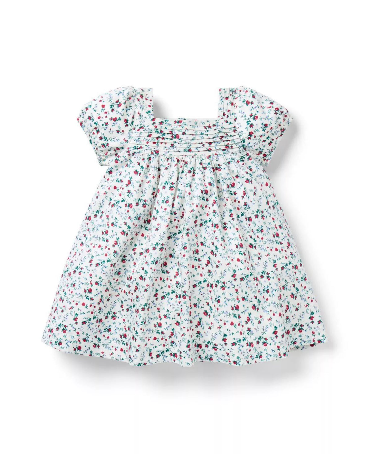 Girls' Ditsy Floral Puff Sleeve Dress (Size 18-24M) EUC
