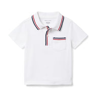 The Stripe Pocket Polo (3T) EUC