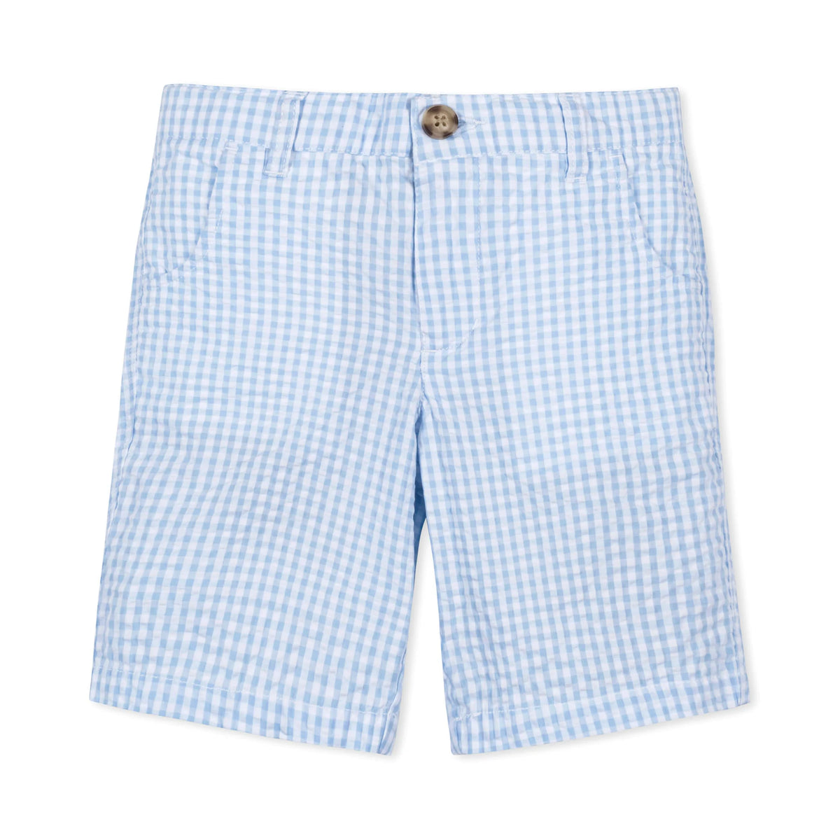Organic Blue Seersucker Short (NWT 3T)