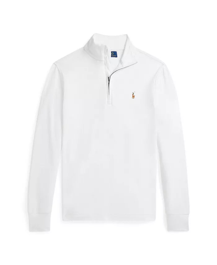 Boys Cotton Interlock Quarter-Zip Pullover Sweatshirt (EUC 3T)