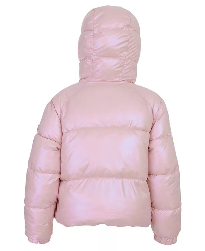 Little Girls Hooded Puffer Coat (EUC 18M)