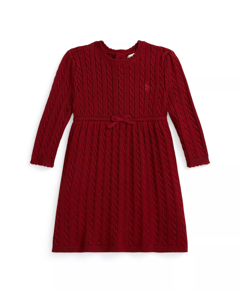 Girls' Cable Knit Sweater Dress (NWT 18M)