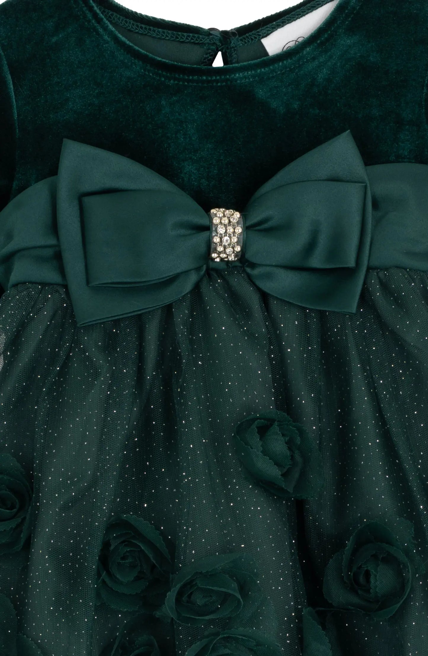 Velvet & Soutache Party Dress (Size 18M)