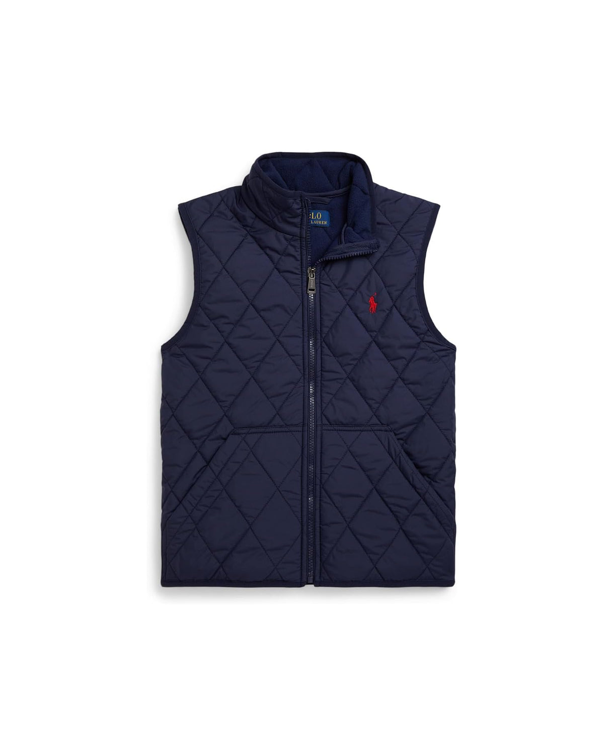 Big Boys Quilted Fleece-Lined Vest (EUC 3T)