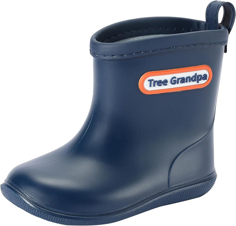 Toddler Rain Boots Navy  (Size: 7) EUC