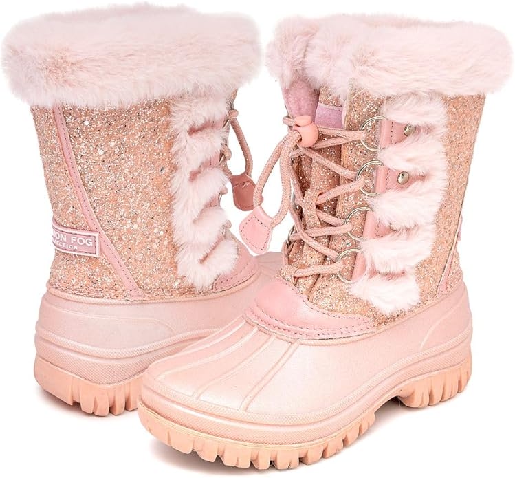 Girls Toddler Icelyn Cold Weather Warm Lined Snow Boot  (Size 6) NWT