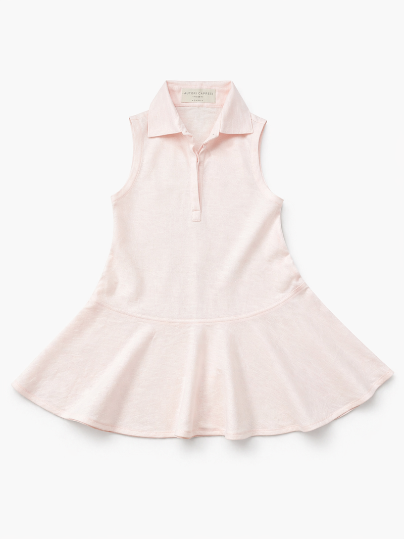 Girls Blush Linen Dress Summer (Size: 2T) EUC