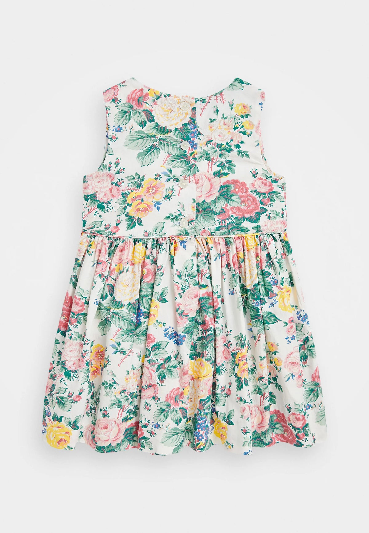 Polo Floral Cotton Dress & Bloomer (EUC 18M)