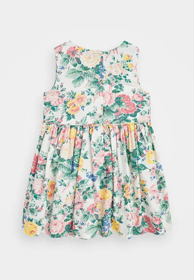 Polo Floral Cotton Dress & Bloomer (EUC 18M)
