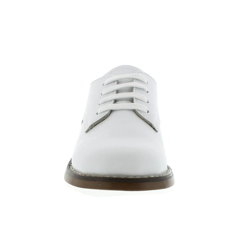 Classic Blucher Leather Oxford Willy - 8800 - WHITE (Size: 8) EUC
