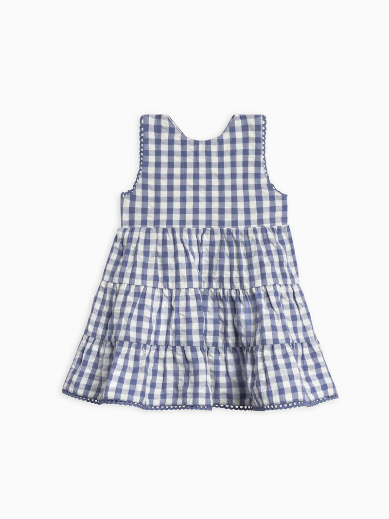 Zoey Seersucker Tiered Dress (NWT 12-18M)