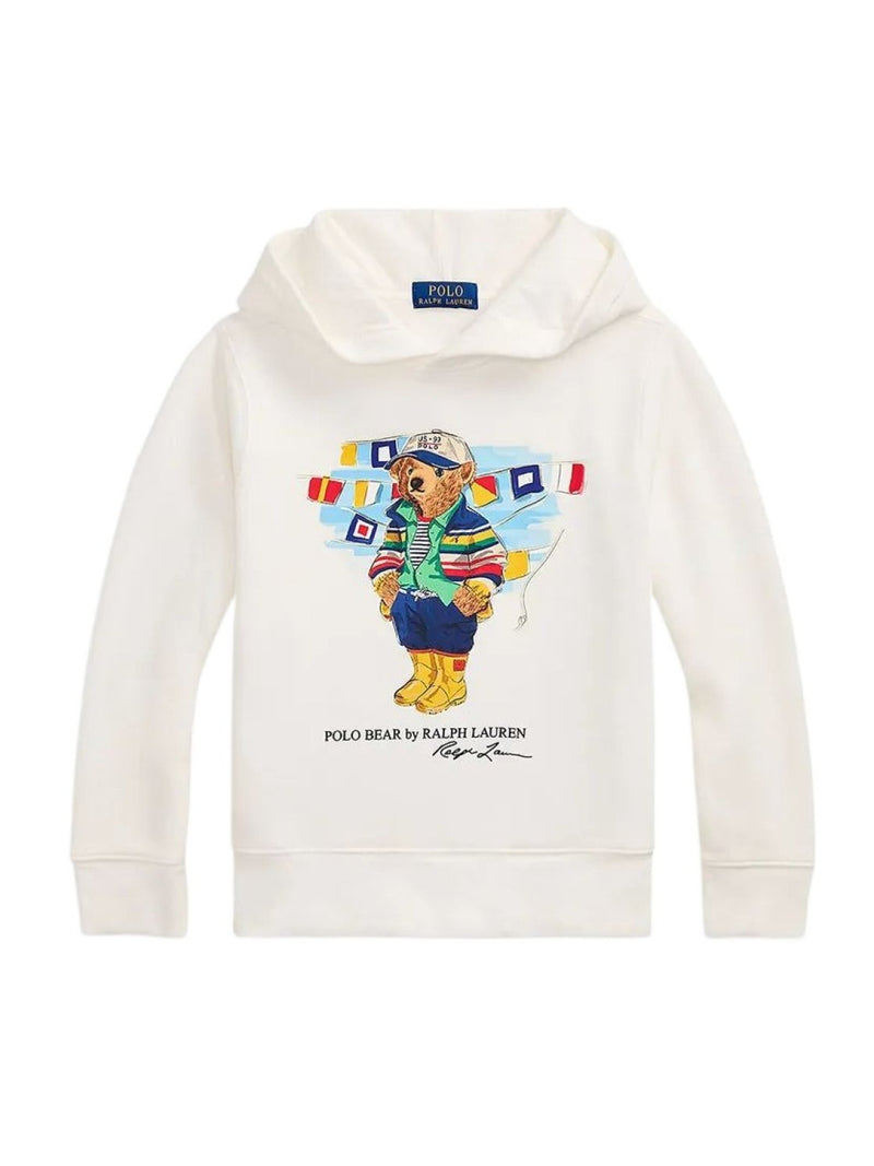 Kids Polo Bear Printed Hoodie (EUC 3T)
