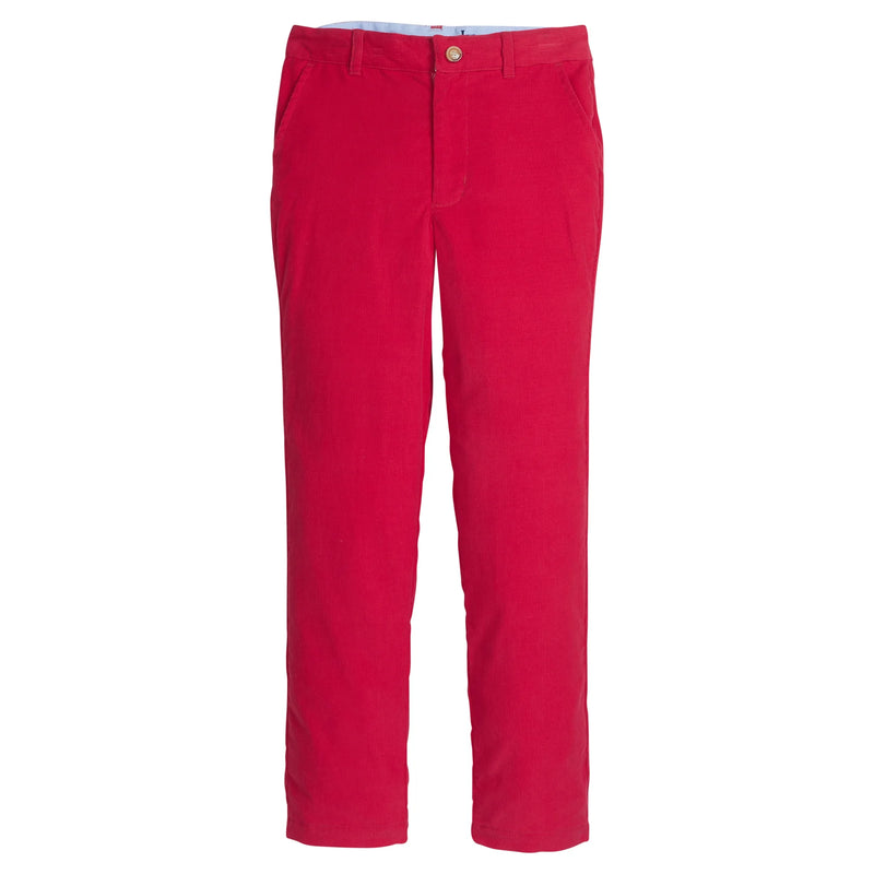 Classic Pant - Red and Green Corduroy (Size 3T) EUC