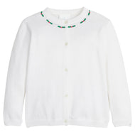 Embroidered Essential Cardigan - Holly (Size 18-24M) NWT