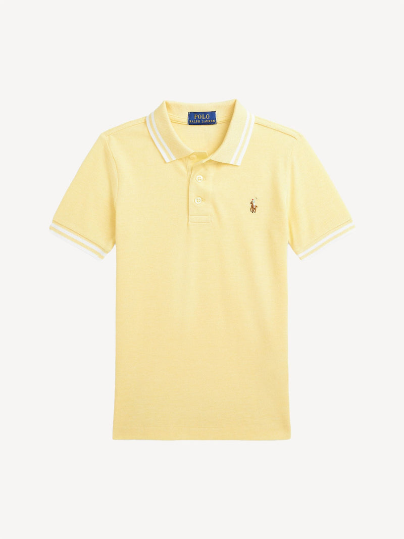 Polo Ralph Lauren Yellow Tipped Polo Shirt (NWT 3T)
