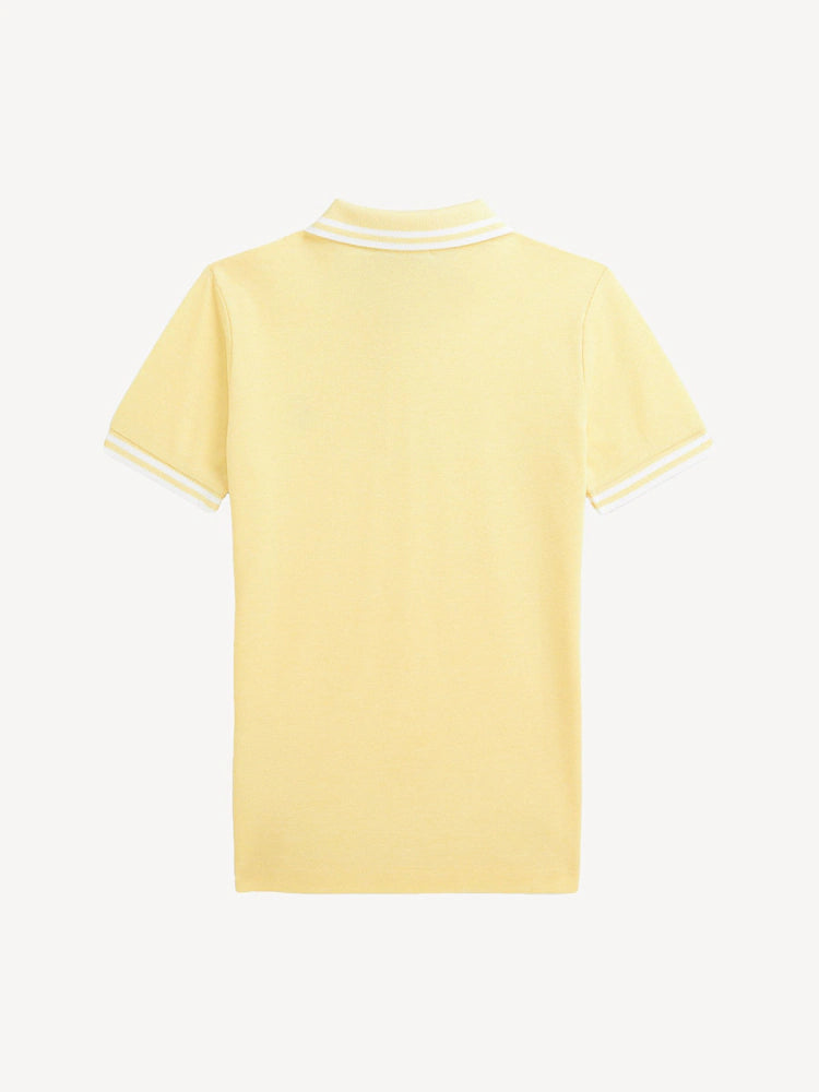 Polo Ralph Lauren Yellow Tipped Polo Shirt (NWT 3T)
