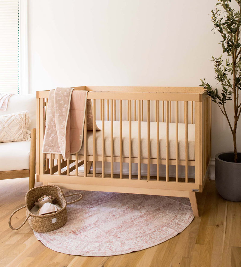 Solid organic cotton beesnug® fitted crib sheet - 2 Set NWT