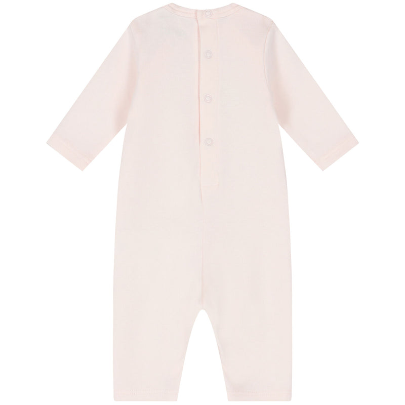 Baby Girls Pink Logo Romper (Size 18M) NWT